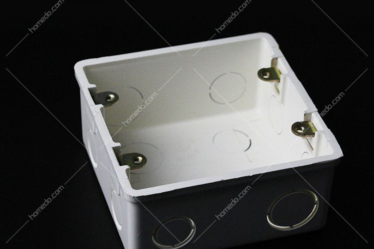 中财(zhongcai pipes)管配件120型暗盒(大盒)105×105×50 白 pvc-u